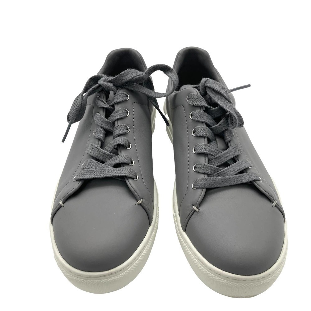 NEW RAG & BONE Kent embossed two-tone leather sneakers - Picture 2 of 7